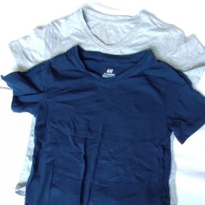 H&M boys organic tshirts